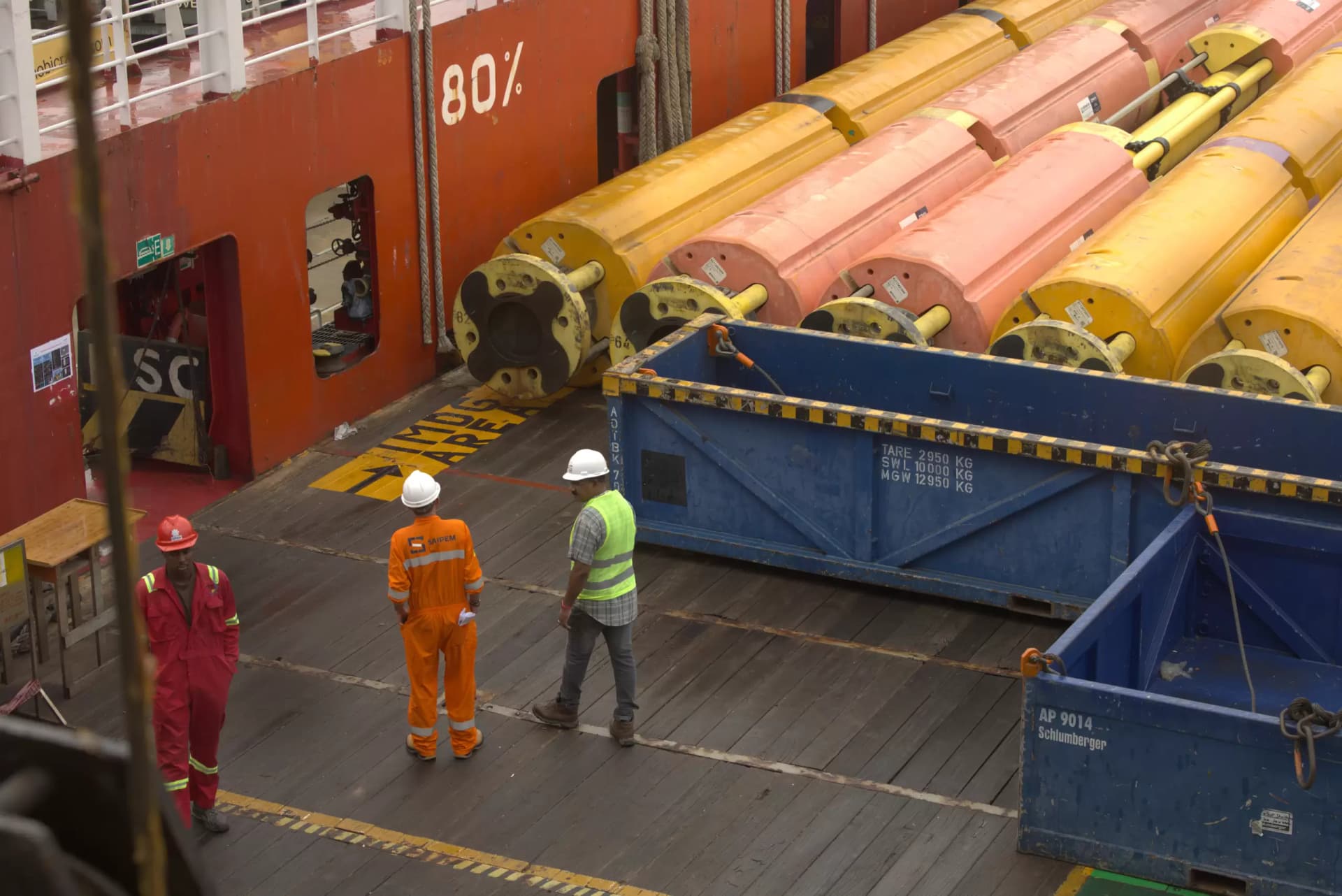 Drilling Campaign: SAIPEM DVD & Santorini