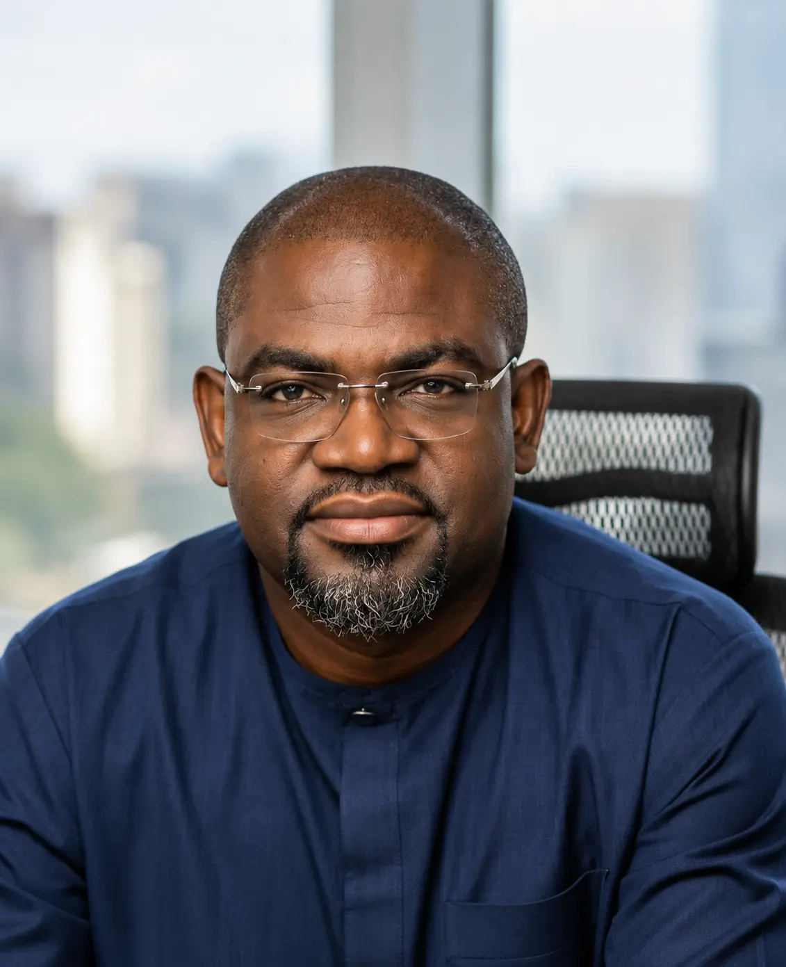 Portrait of Mr. Percival O. Ampomah, ESQ.
